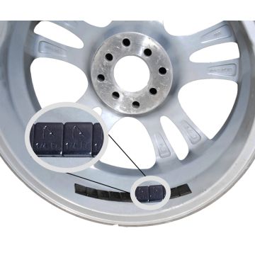 Wheel Weight - Tape (Steel) - 1/4 Oz. Low Profile (52 3 Oz Strips)(Blk)