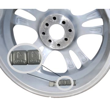 Wheel Weight - Tape (Steel) - 1/2 Oz. (30-6 Oz Strips)