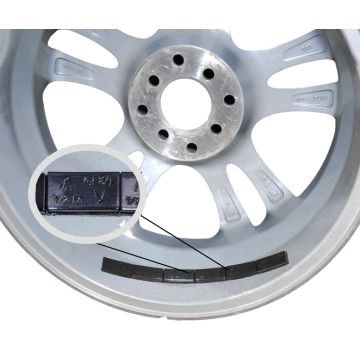 Wheel Weight - Tape (Steel) - 1/2 Oz. Low Profile (52-3 Oz Strips)(Blk)