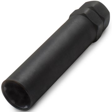 1 Pc Car 7 Spline 3.50" Long Lug Nut Adapter Key Black Zinc Finish 3/4" 13/16" 19mm 21mm Hex Key