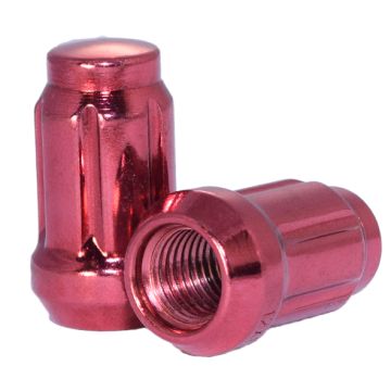 Spline Lug Nut - Car (6 Sided) - M12 1.25 (Red)(1 PC)