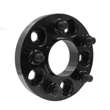 1 Pc Hub Centric Wheel Spacers 5 on 120mm 5x120mm 1.00" Thick 14mm 1.50 14x1.50mm Thread Stud 72.56mm Hub Fits Land Rover Discovery LR3 LR4 2003 + Range Rover