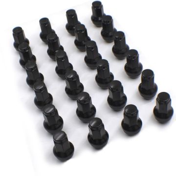 Factory Style - Lug Pack (Blk) - Ford (13/16) M14 1.5 (6 Lug)(Lugs Only)