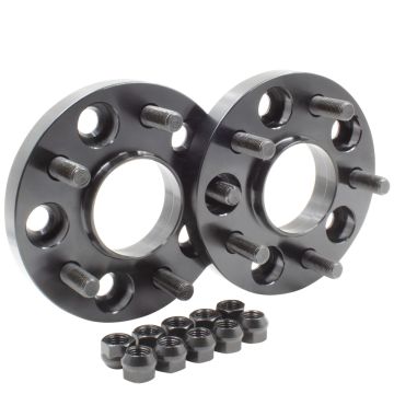 2 Pcs Hub Centric Wheel Spacers Adapters 5x4.5 5x114.3 20mm Thick M14x1.5 14x1.5 Thread Stud Fits  Ford Mustang 2015+