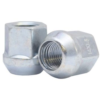 Lug Nut - OE Bulge Acorn Zinc (13/16) - M14 1.5