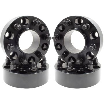 4 Pcs Hub Centric Wheel Spacers 6 on 5.50" to  6 on 135mm 2.00" Thick 14mm 1.50 Thread Stud 78.10mm Vehicle Hub Adapts Fits Adapts Ford F150 Wheel to Chevy GMC 1500