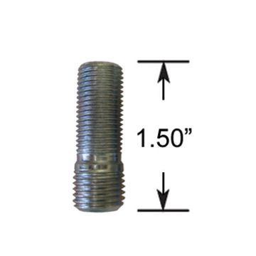 Wheel Stud - Thread In - M14 1.5 to 1/2  (1.5 Long)