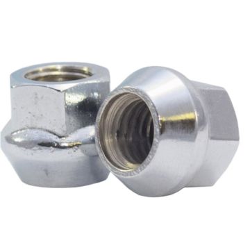 Lug Nut - OE Bulge Acorn Zinc (17mm) - M12 1.25