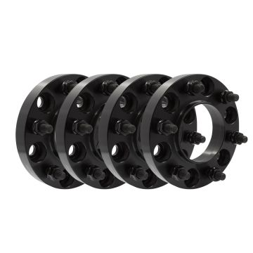 4 Pcs Hub Centric Wheel Adapters 6x5.5 6x139.7 2 Inch Thick M14x1.5 14x1.5 Thread Stud Fits 2000-23 Toyota Tacoma 106mm Center Bore Wheels to 2024+ Tacoma with 95mm Hub
